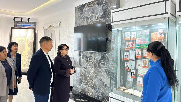 ҚР Ұлттық кітапхана басшысы Қазалы ауданына барды