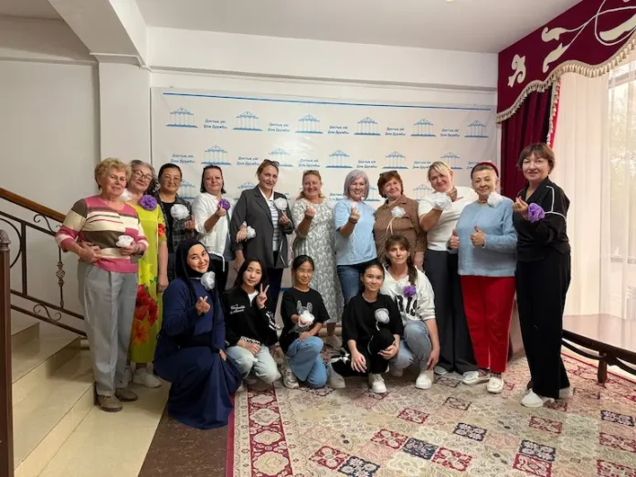 Қызылордада «Гүлдер сыры» атты шеберлік сабағы өтті