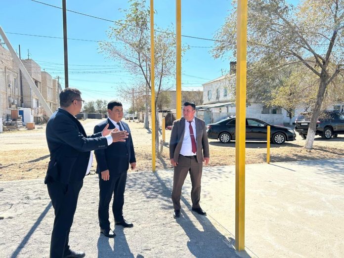 Төретам кентіндегі вокзал мен ойын алаңындағы жөндеу жұмыстары назарда