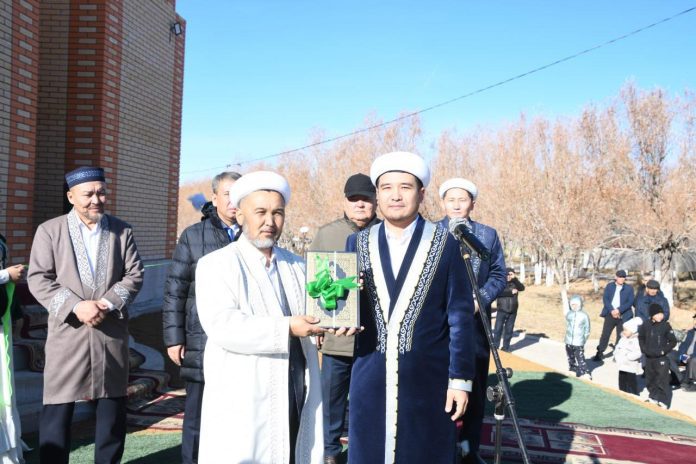Ғани Мұратбаев ауылында жаңа мешіт ашылды