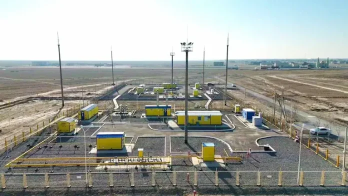 Жаңақорғанда автоматты газ тарату станциясы іске қосылды