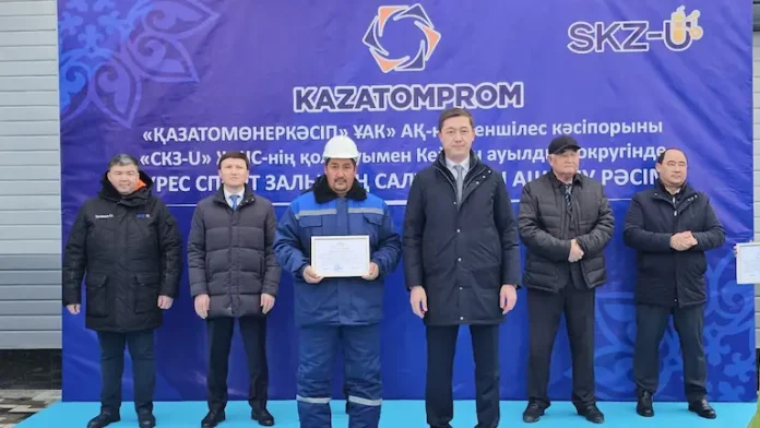 Кейден ауылында жаңа күрес залы пайдалануға берілді