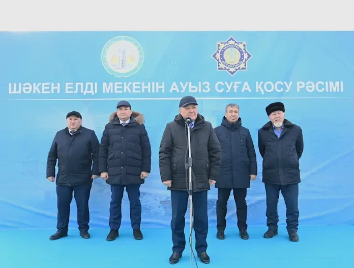 Қазалы Шәкен елді мекеніне ауыз су берілді