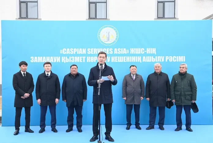 Жаңақорған ауданында асфальт зауыты ашылды