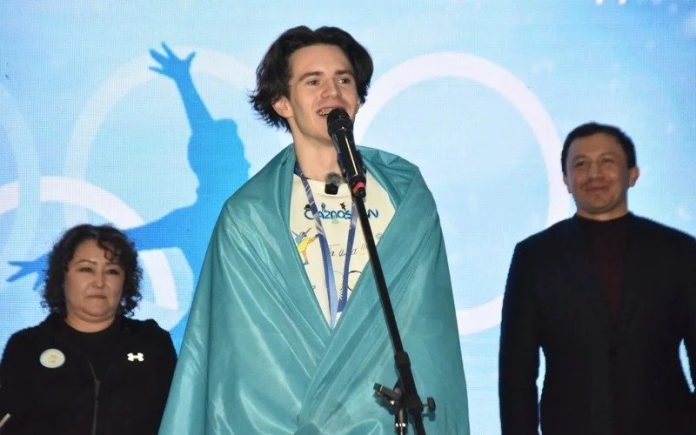 Милан-Кортина Олимпиадасының чемпионы Михаил Шайдоров елге оралды