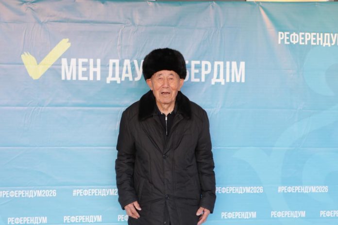 Тыл ардагері Оспан Тәуекелов өз таңдауын жасады